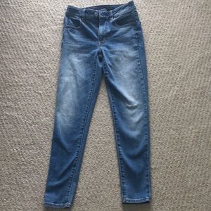 American eagle light wash skinny jeggings